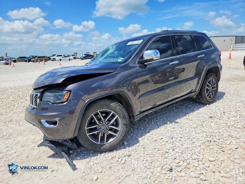 2019 JEEP GRAND CHEROKEE LIMITED – Lot 56851146 auction photo