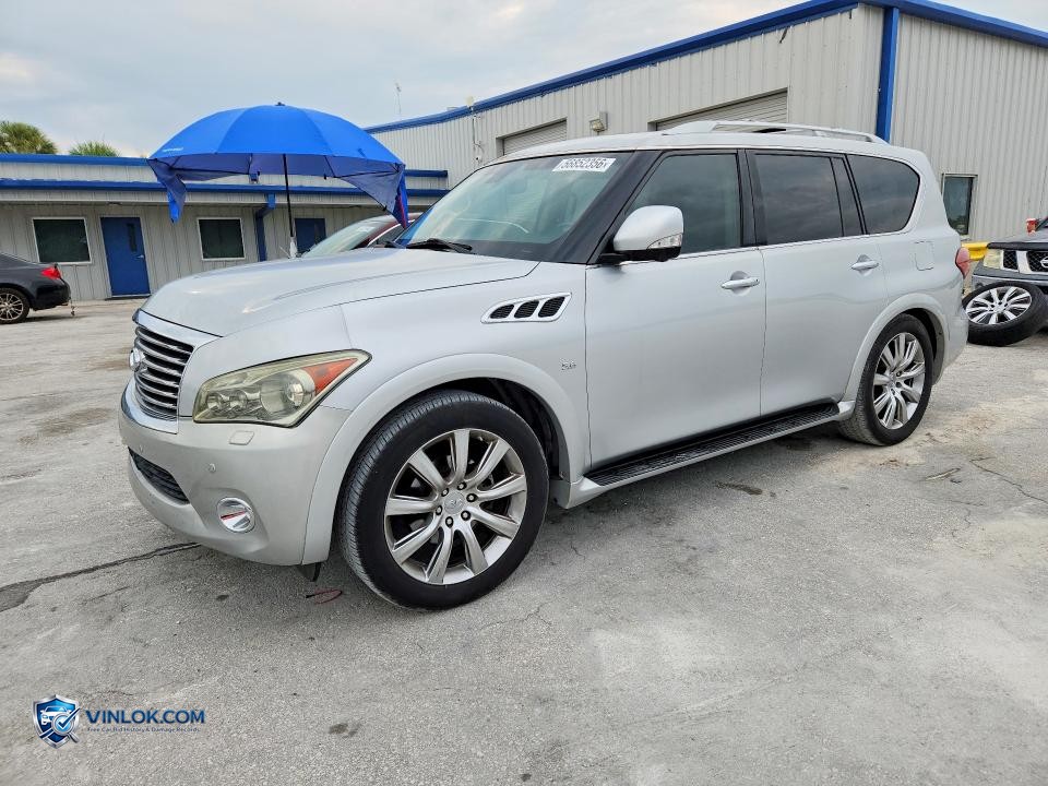 2014 INFINITI QX80 BASE – Lot 56852356 auction photo