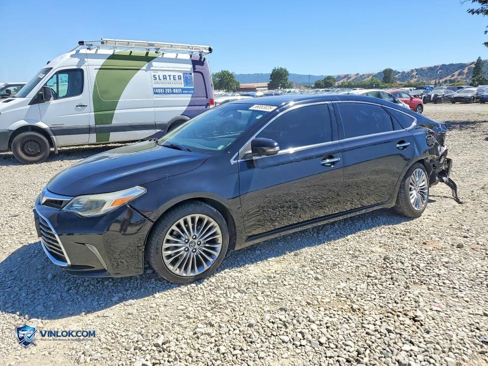 2016 TOYOTA AVALON LIMITED – Lot 56853026 auction photo