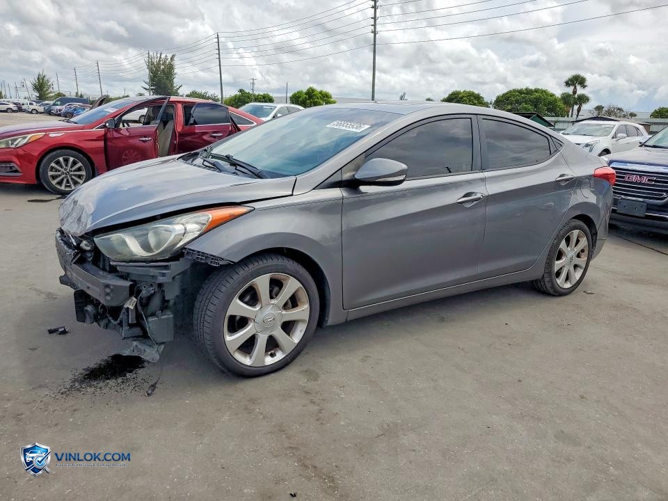 2012 HYUNDAI ELANTRA LIMITED – Lot 56855936 auction photo