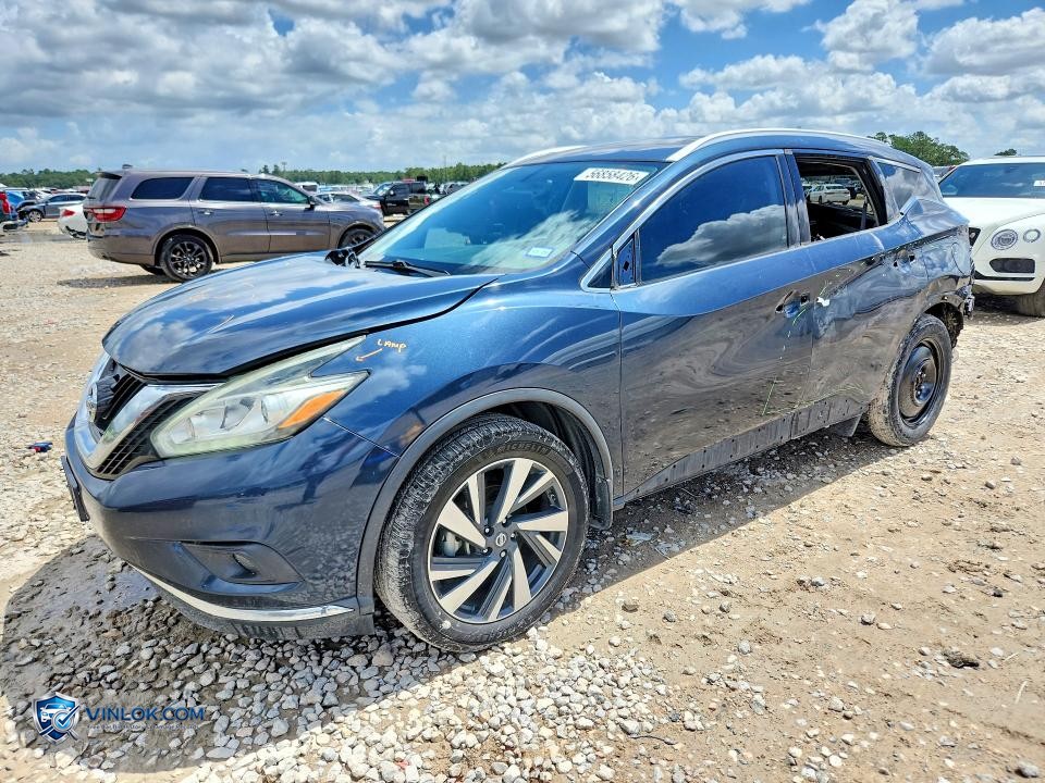 2016 NISSAN MURANO PLATINUM – Lot 56858426 auction photo