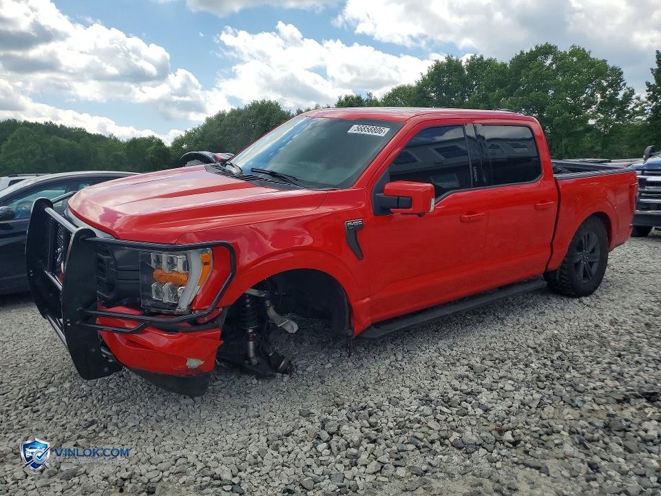 2021 FORD F150 SUPERCREW – Lot 56858806 auction photo