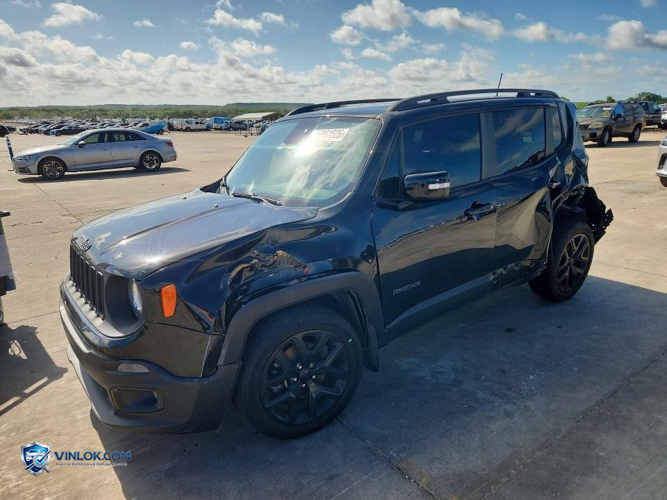 2018 JEEP RENEGADE LATITUDE – Lot 56861526 auction photo