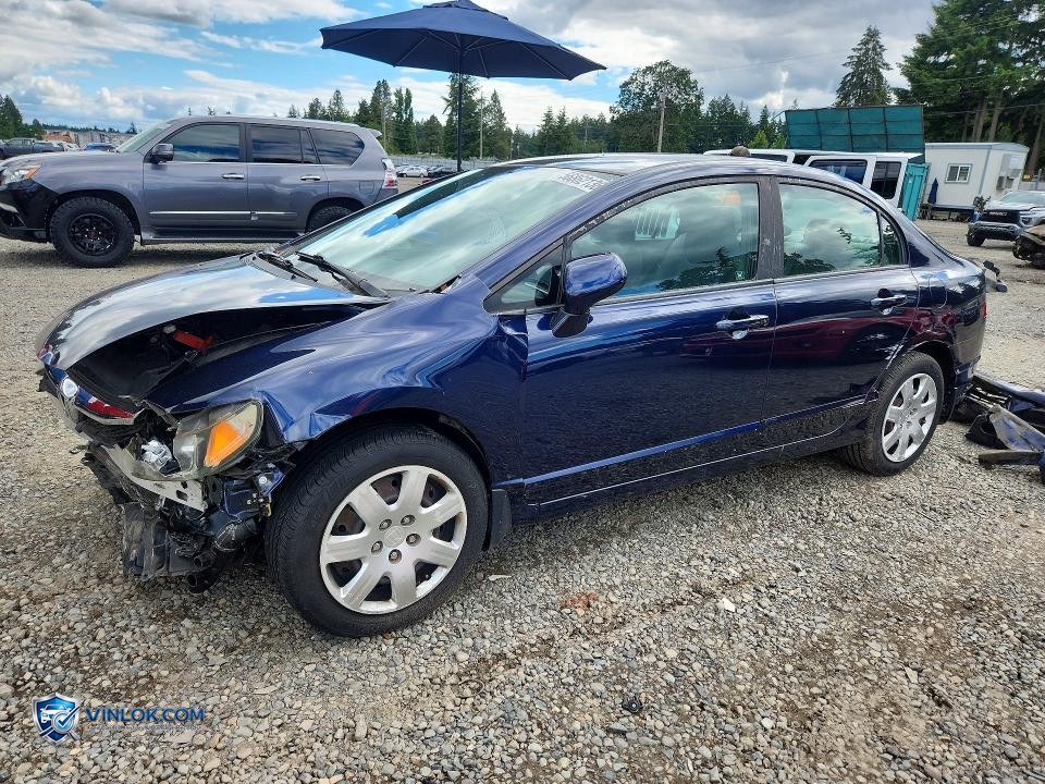 2010 HONDA CIVIC LX – Lot 56862136 auction photo