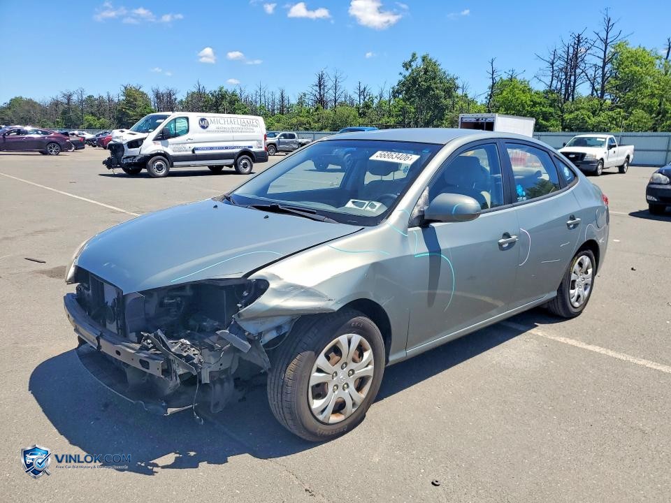 2010 HYUNDAI ELANTRA GLS – Lot 56863406 auction photo