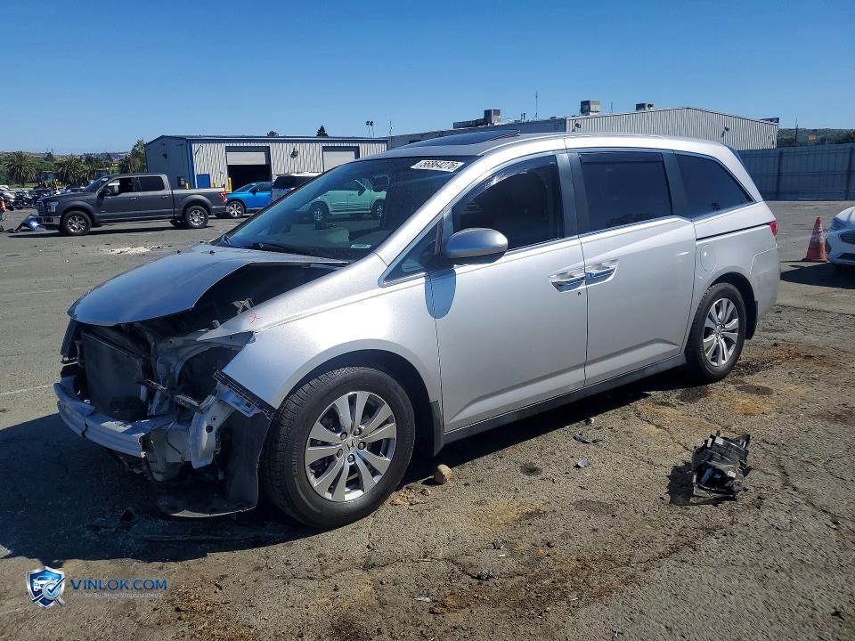 2015 HONDA ODYSSEY EXL – Lot 56864276 auction photo