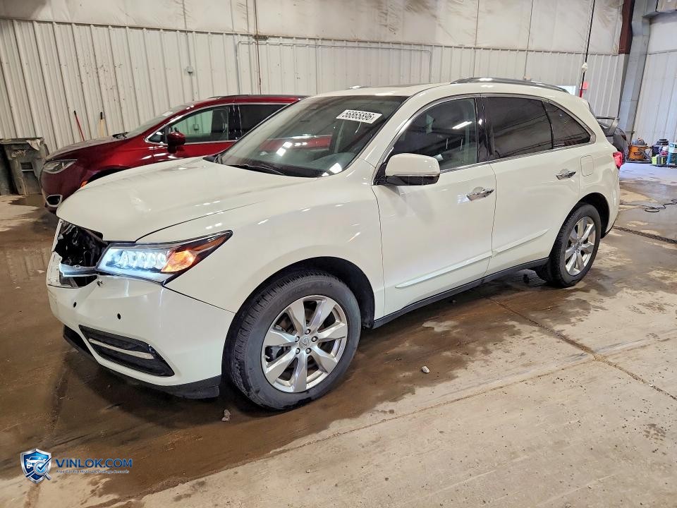2016 ACURA MDX ADVANCE – Lot 56865896 auction photo