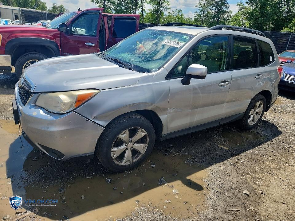 2014 SUBARU FORESTER 2.5I PREMIUM – Lot 56867456 auction photo