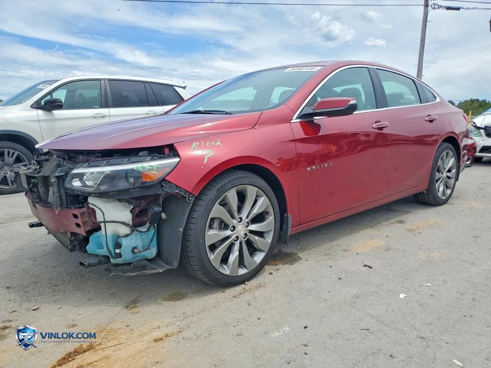 2018 CHEVROLET MALIBU PREMIER – Lot 56868106 auction photo