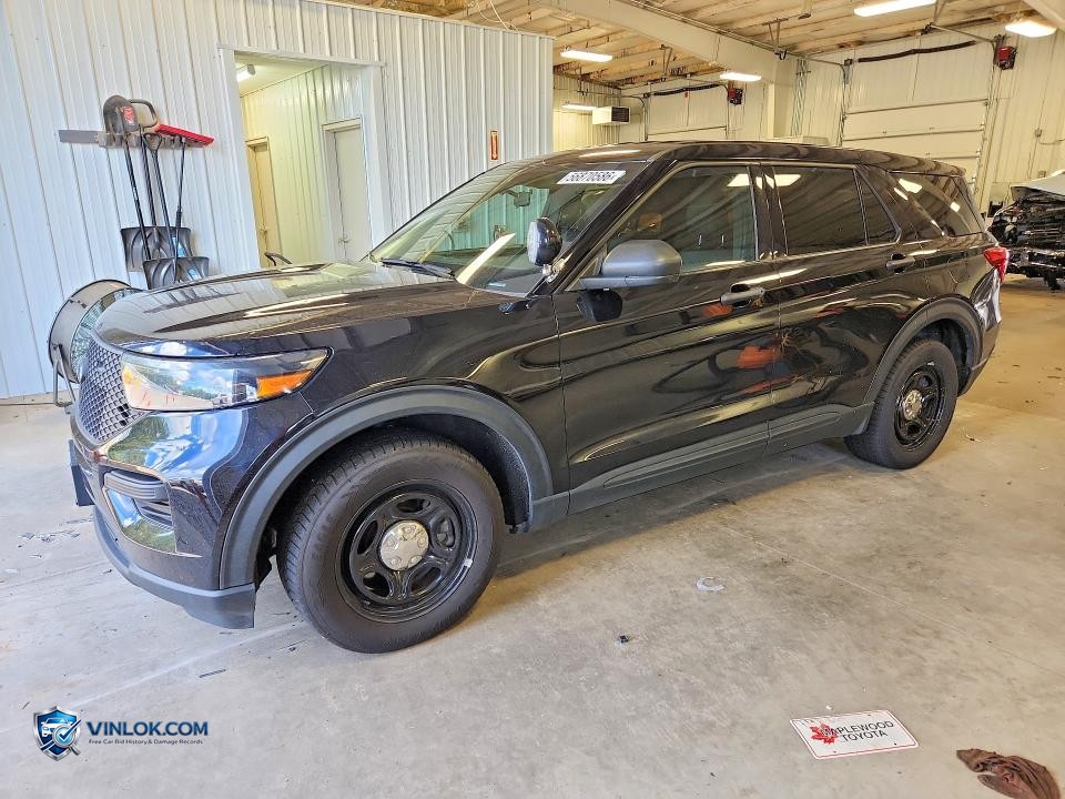 2022 FORD EXPLORER POLICE INTERCEPTOR – Lot 56870586 auction photo