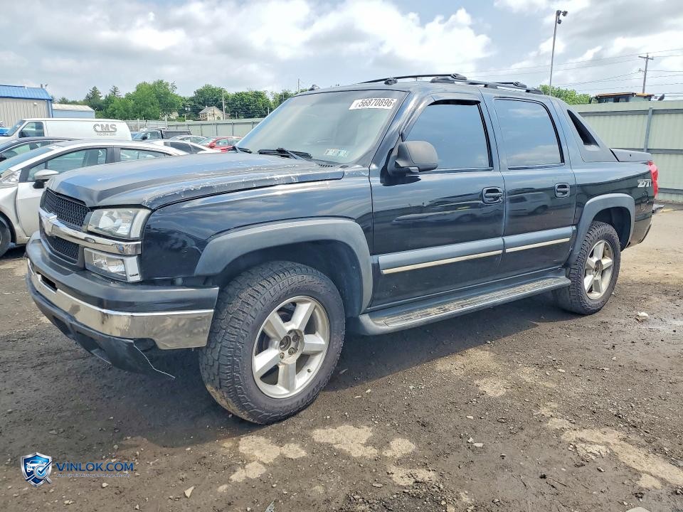 2003 CHEVROLET AVALANCHE K1500 – Lot 56870896 auction photo