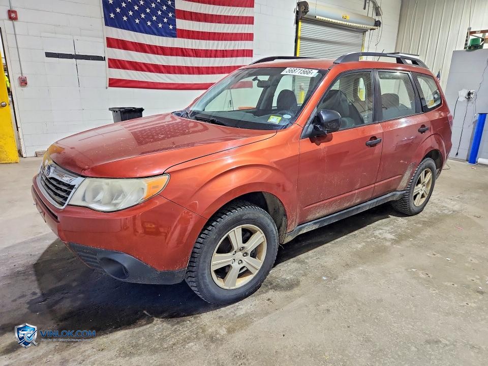 2010 SUBARU FORESTER XS – Lot 56871566 auction photo