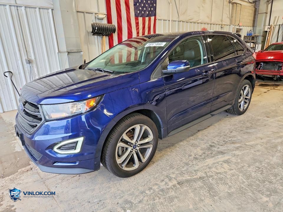 2016 FORD EDGE SPORT – Lot 56871666 auction photo