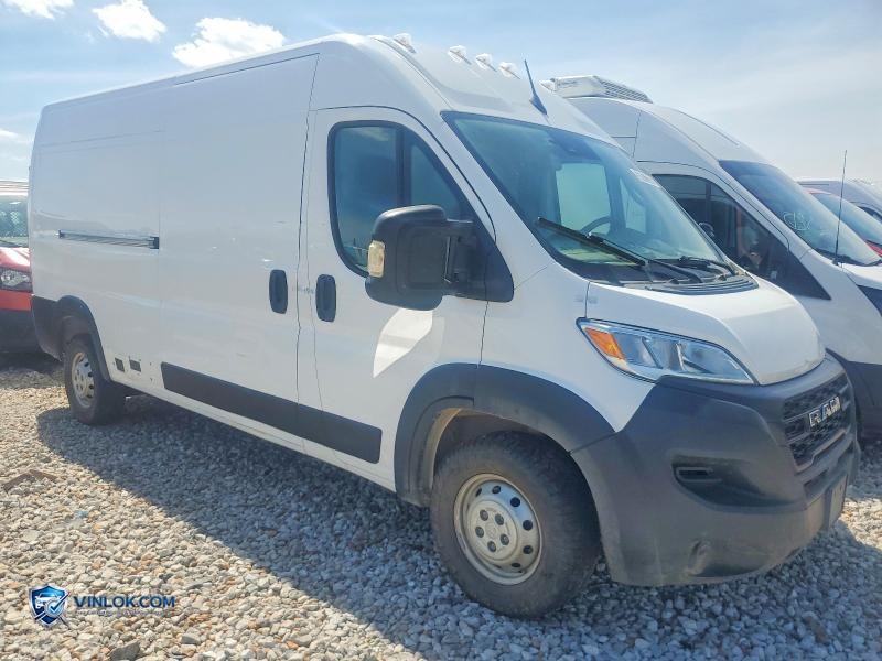 2023 RAM PROMASTER 2500 DELIVERY VAN – Lot 56872106 auction photo