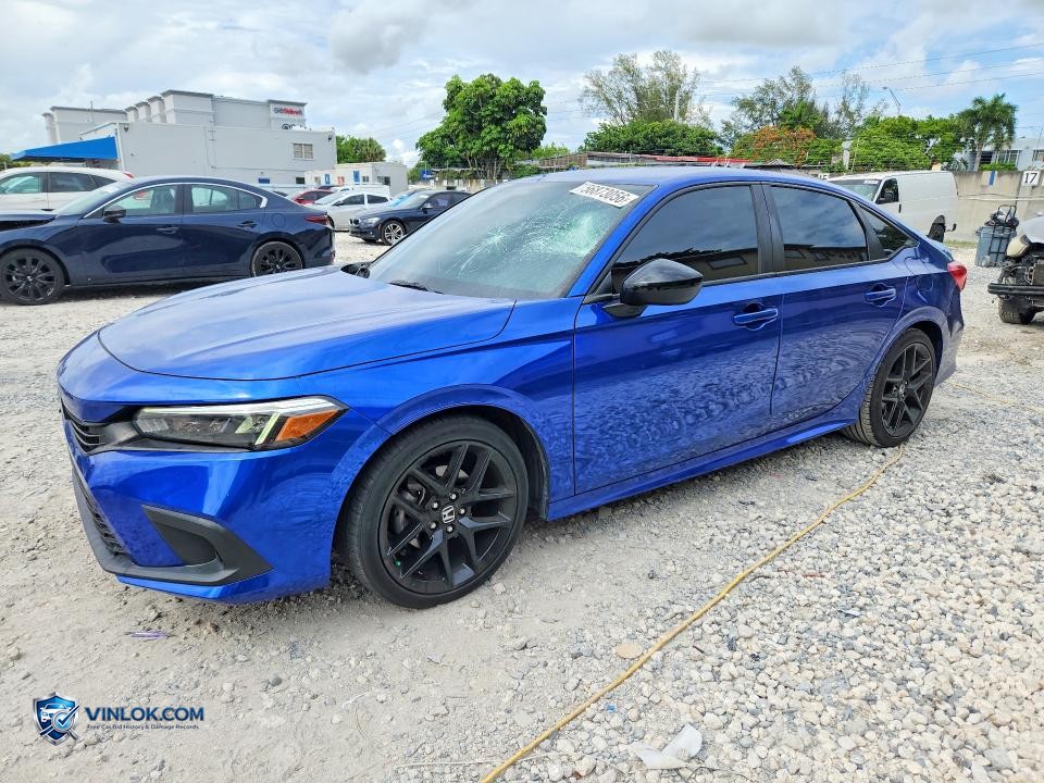 2022 HONDA CIVIC SPORT – Lot 56873056 auction photo