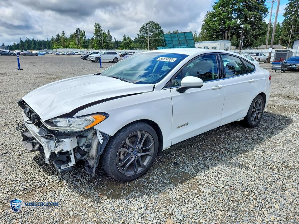 2018 FORD FUSION SE HYBRID – Lot 56874866 auction photo