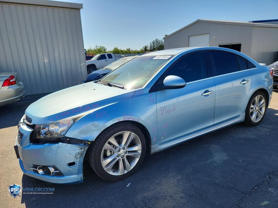 2012 CHEVROLET CRUZE LTZ – Lot 56875956 auction photo