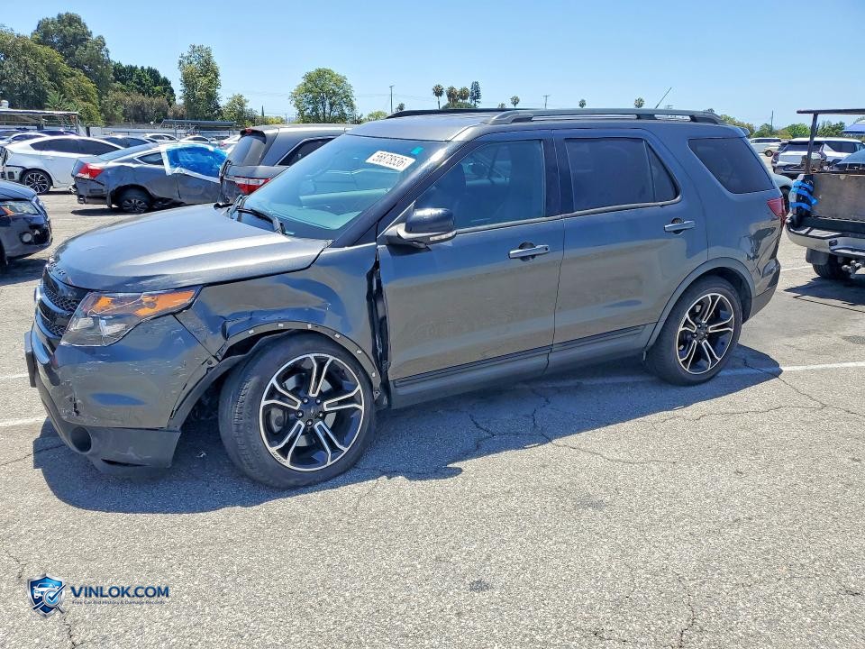 2015 FORD EXPLORER SPORT – Lot 56878536 auction photo