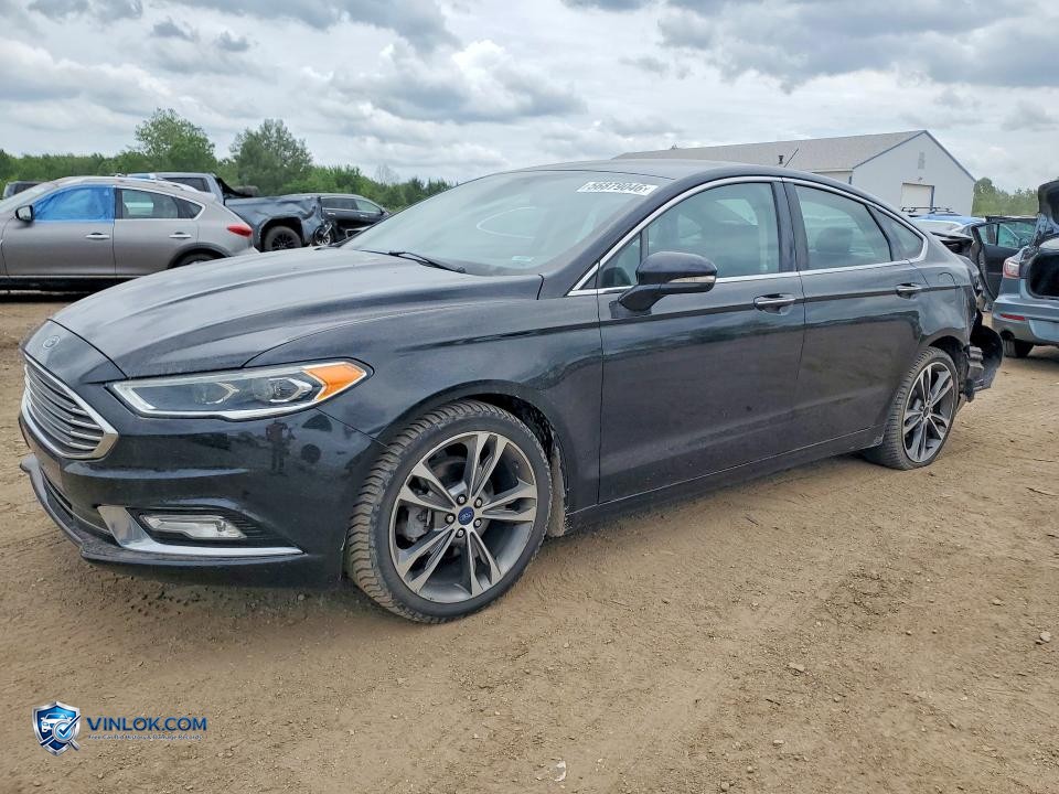 2017 FORD FUSION TITANIUM – Lot 56879046 auction photo