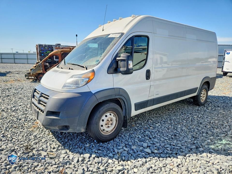 2018 RAM PROMASTER 2500 DELIVERY VAN – Lot 56882806 auction photo
