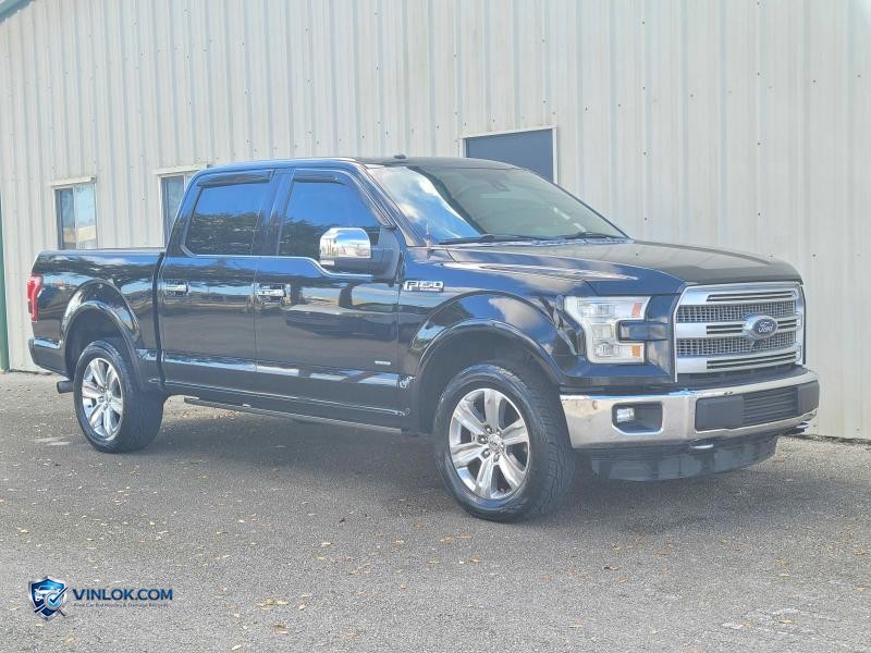 2016 FORD F150 SUPERCREW – Lot 56883546 auction photo