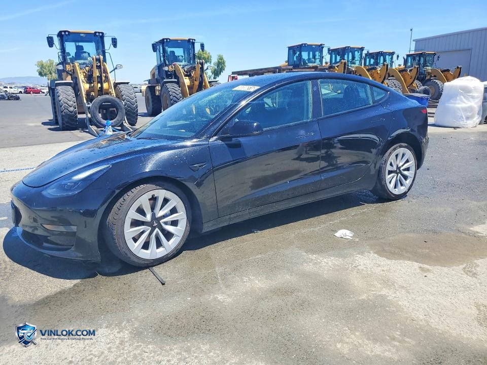2023 TESLA MODEL 3 – Lot 56886516 auction photo