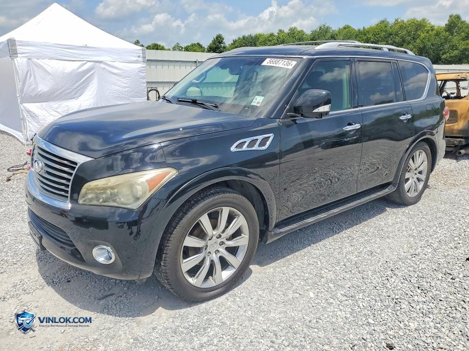 2012 INFINITI QX56 BASE – Lot 56887136 auction photo