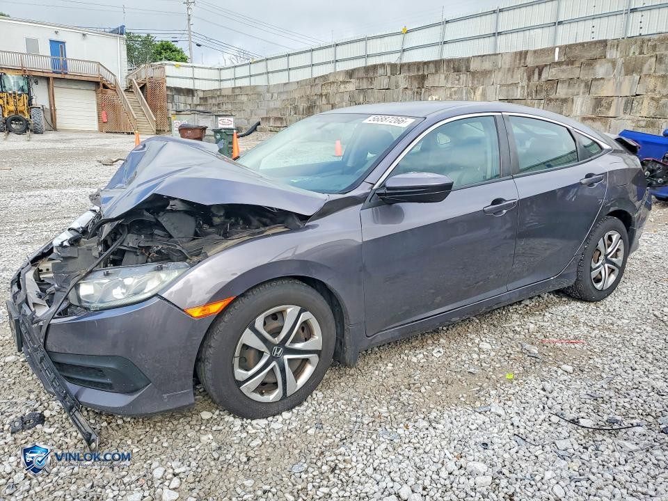 2017 HONDA CIVIC LX – Lot 56887266 auction photo
