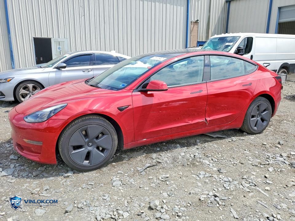 2022 TESLA MODEL 3 – Lot 56888596 auction photo