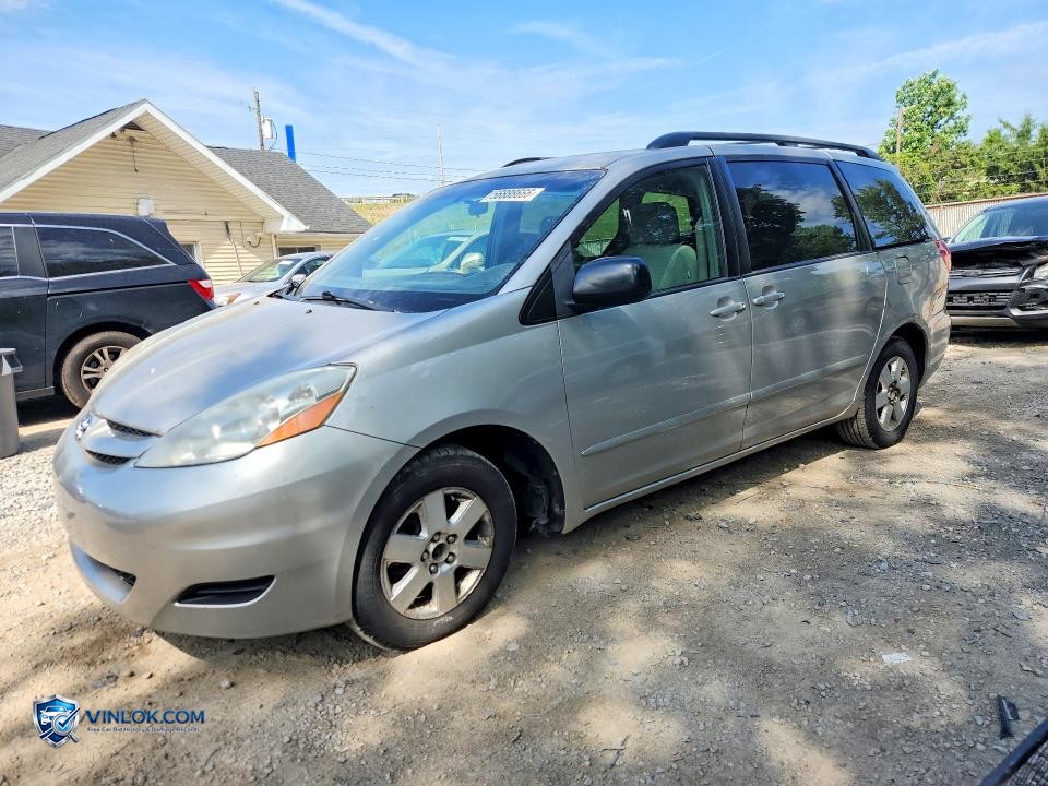 2008 TOYOTA SIENNA LE 7-PASSENGER – Lot 56888666 auction photo