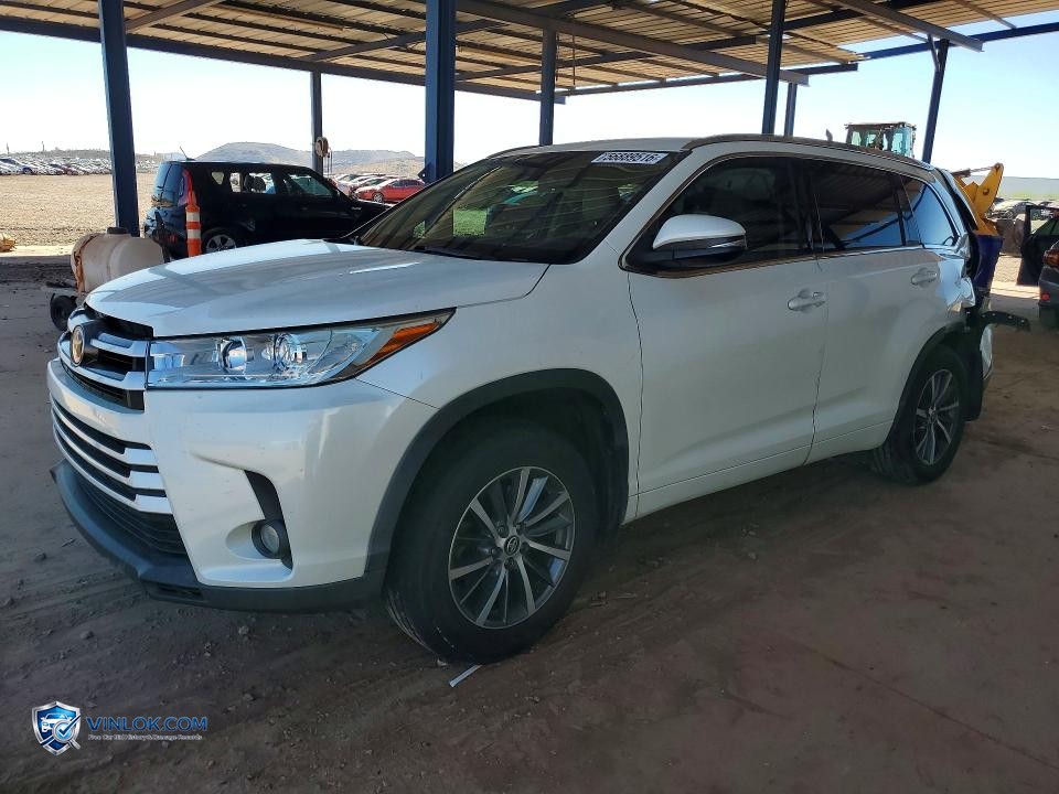 2017 TOYOTA HIGHLANDER XLE – Lot 56889516 auction photo