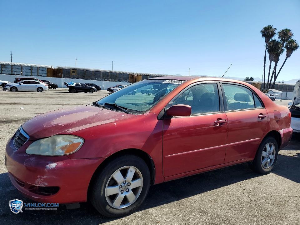 2007 TOYOTA COROLLA LE – Lot 56889986 auction photo