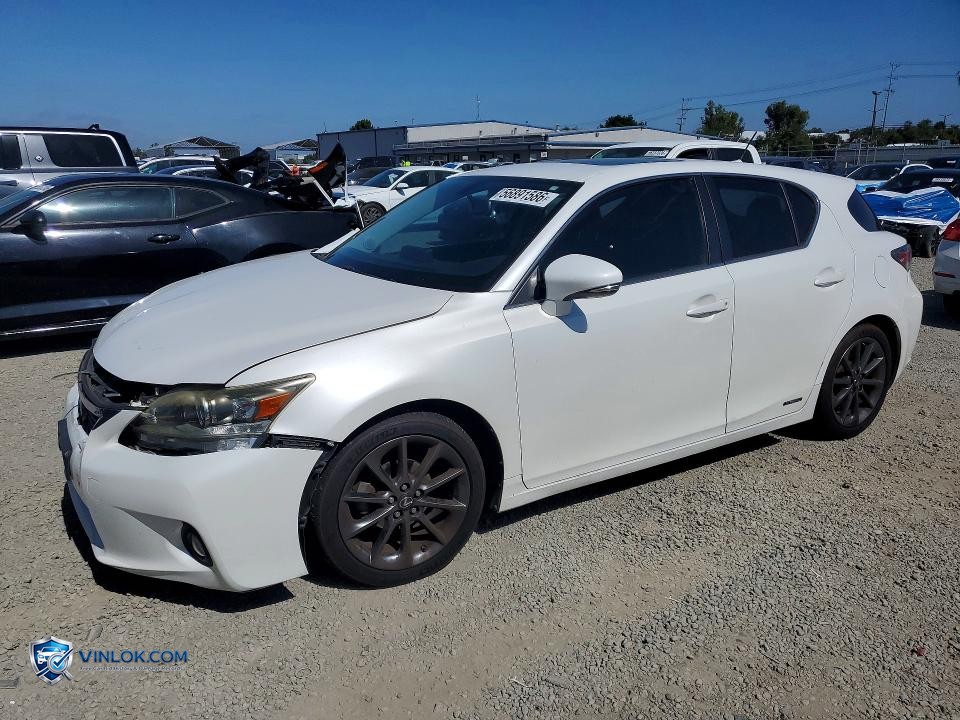 2012 LEXUS CT 200H – Lot 56891586 auction photo