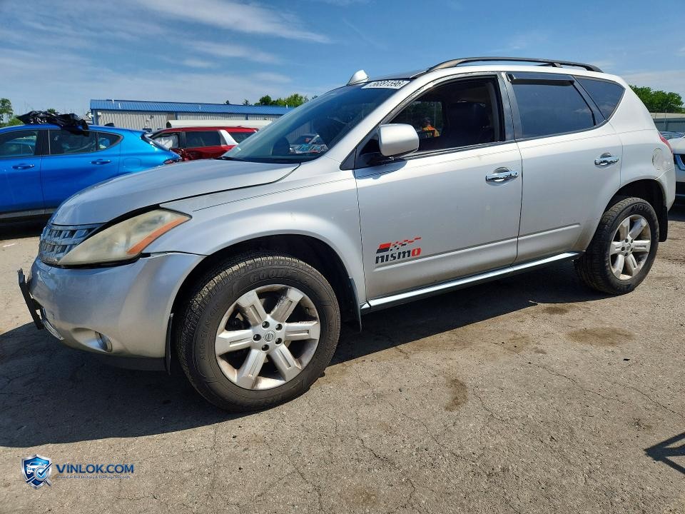 2007 NISSAN MURANO S – Lot 56891596 auction photo