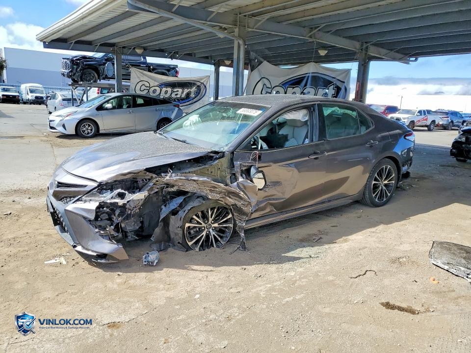 2018 TOYOTA CAMRY SE – Lot 56893076 auction photo