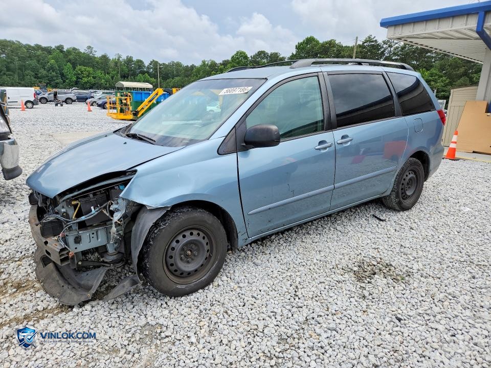 2006 TOYOTA SIENNA LE 8 PASSENGER – Lot 56897186 auction photo