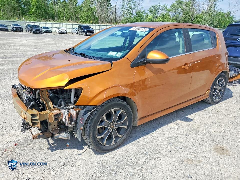 2017 CHEVROLET SONIC LT – Lot 56900876 auction photo