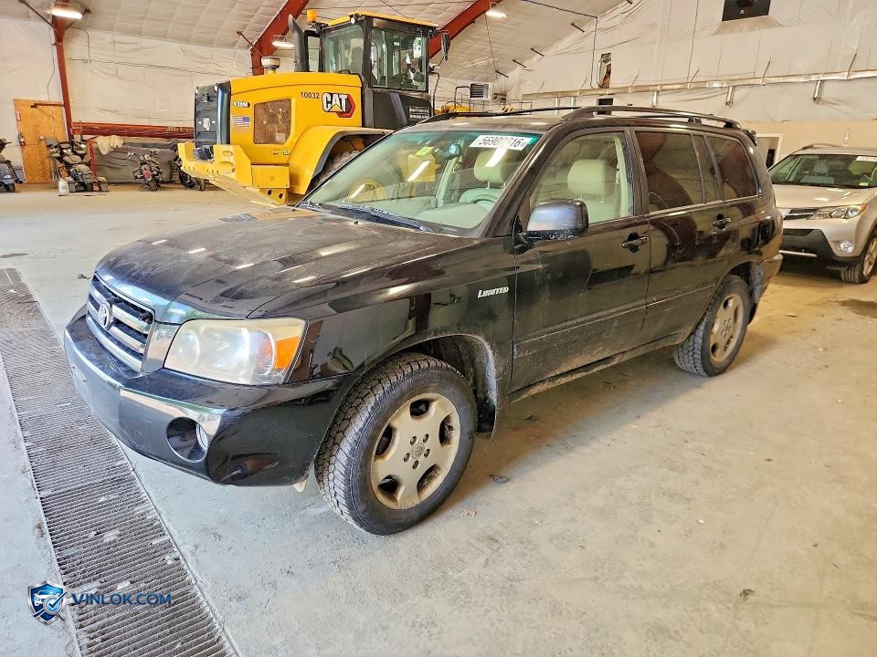 2005 TOYOTA HIGHLANDER LIMITED – Lot 56902616 auction photo