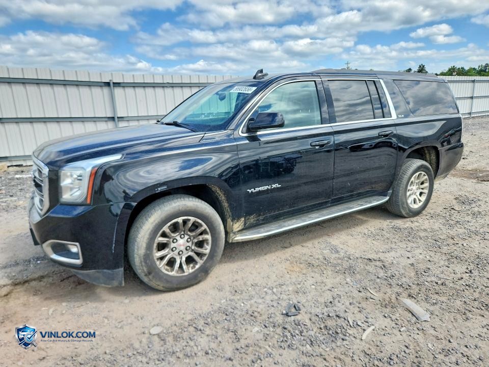2017 GMC YUKON XL K1500 SLE – Lot 56902656 auction photo