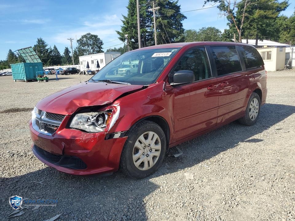 2016 DODGE GRAND CARAVAN SE – Lot 56924126 auction photo
