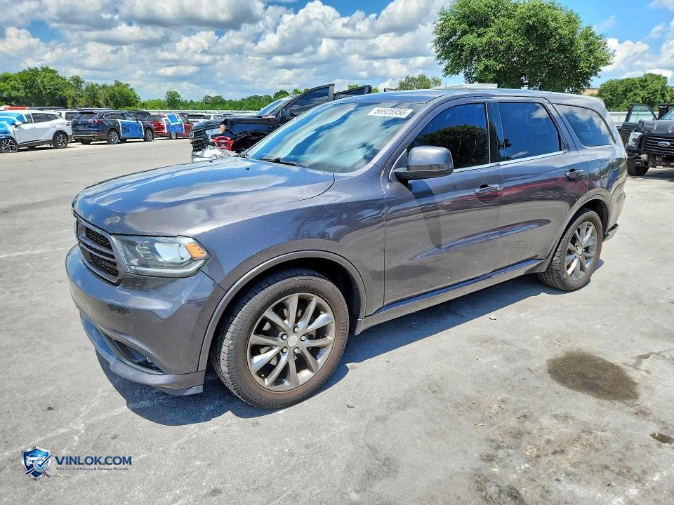 2014 DODGE DURANGO SXT – Lot 56928956 auction photo