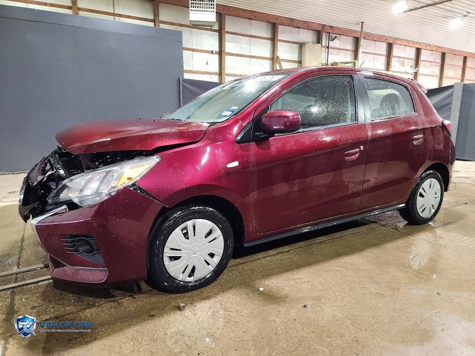 2024 MITSUBISHI MIRAGE ES – Lot 56930676 auction photo