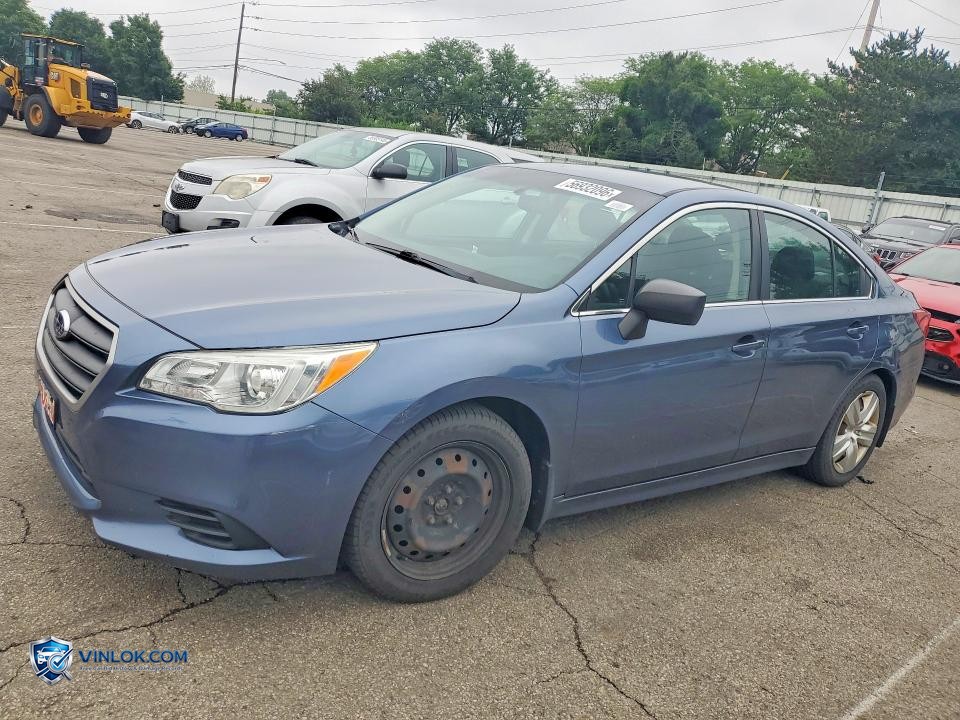 2015 SUBARU LEGACY 2.5I – Lot 56932096 auction photo