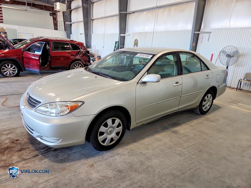 2002 TOYOTA CAMRY LE – Lot 56932456 auction photo
