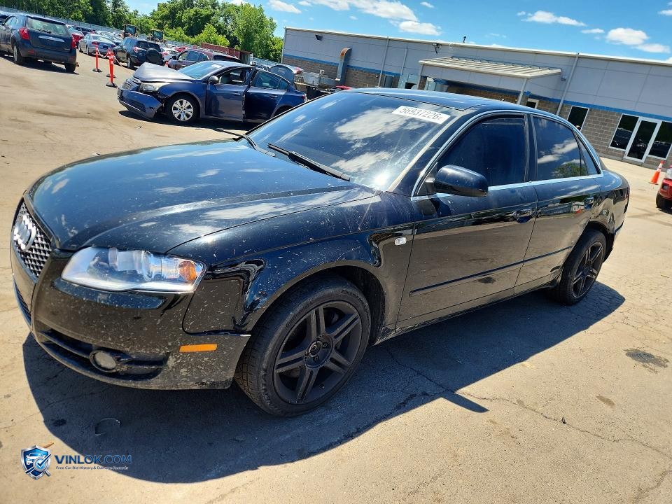 2007 AUDI A4 2.0T QUATTRO – Lot 56937226 auction photo