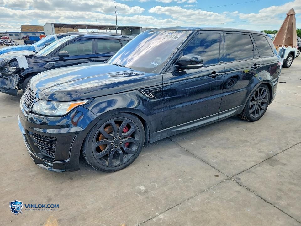 2016 LAND ROVER RANGE ROVER SPORT SC – Lot 56940416 auction photo