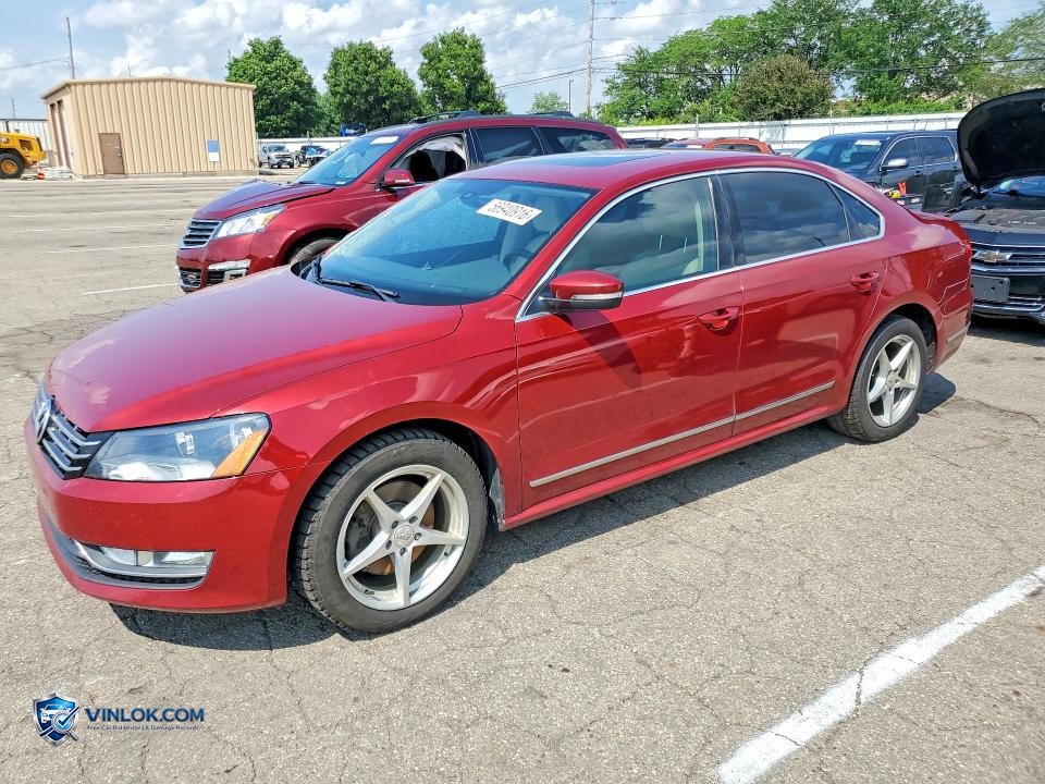 2015 VOLKSWAGEN PASSAT SEL – Lot 56940916 auction photo