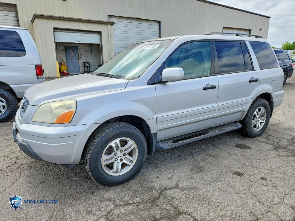 2003 HONDA PILOT EXL – Lot 56943626 auction photo