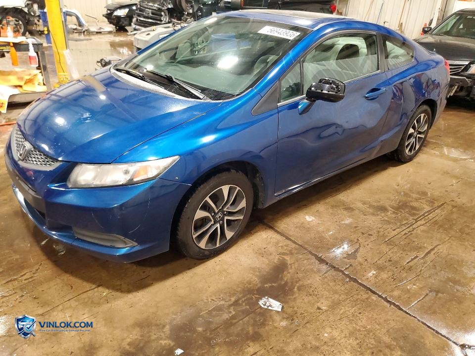 2013 HONDA CIVIC EX – Lot 56943936 auction photo