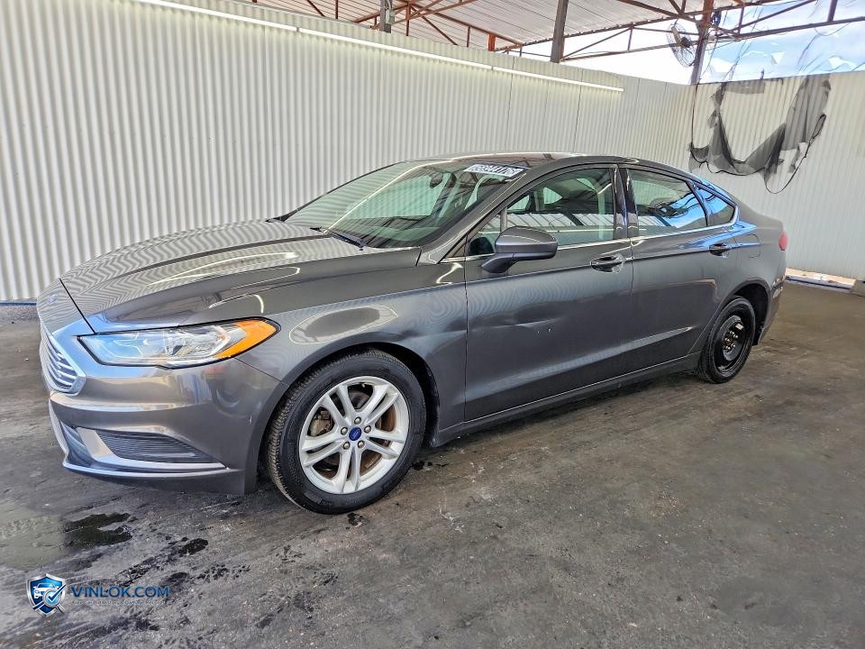 2018 FORD FUSION SE – Lot 56944176 auction photo